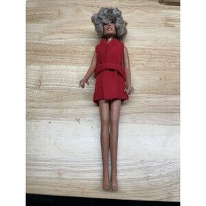 MEGO 1975 Farrah Fawcett 12.5" NUDE Tan Doll Hong Kong Lashes Articulated Wrists